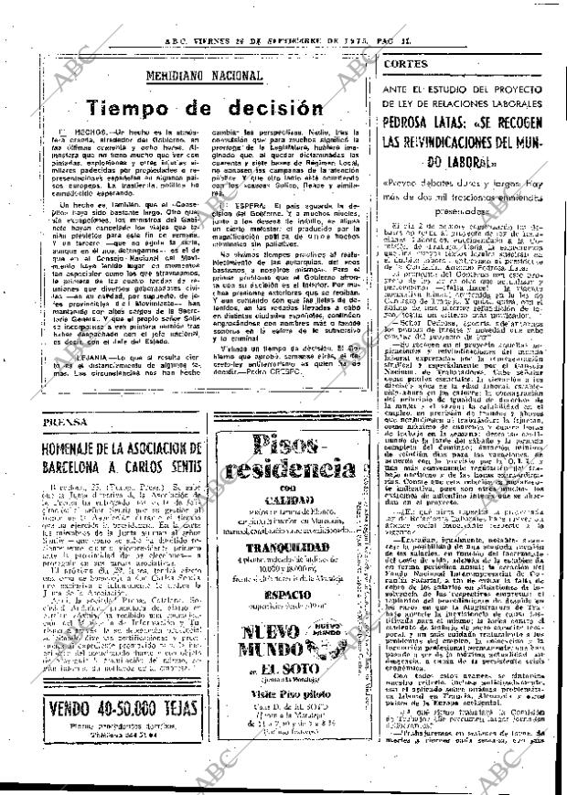 ABC MADRID 26-09-1975 página 27