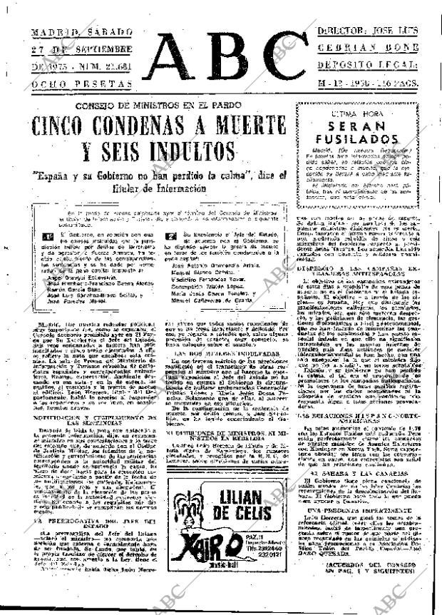 ABC MADRID 27-09-1975 página 15
