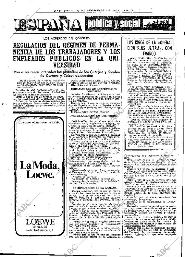 ABC MADRID 27-09-1975 página 19