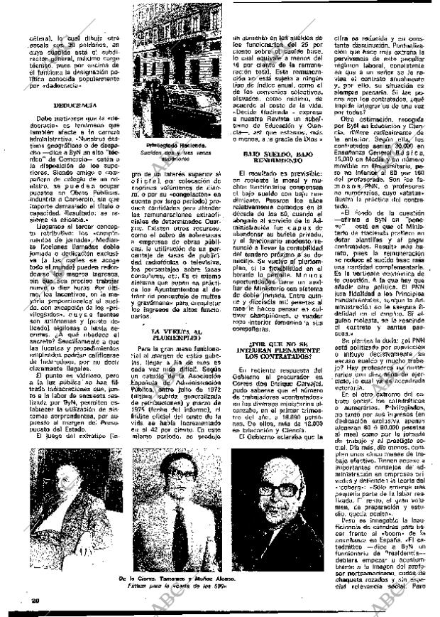 BLANCO Y NEGRO MADRID 27-09-1975 página 20