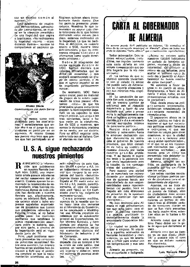BLANCO Y NEGRO MADRID 27-09-1975 página 26