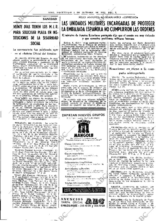 ABC MADRID 05-10-1975 página 23