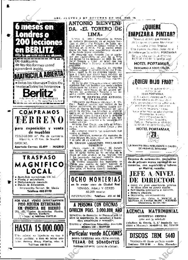 ABC MADRID 09-10-1975 página 86