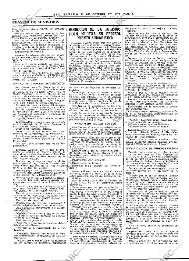 ABC MADRID 11-10-1975 página 30