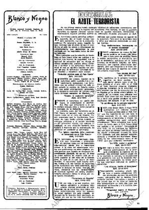 BLANCO Y NEGRO MADRID 11-10-1975 página 11