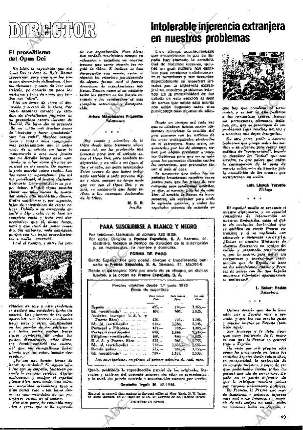 BLANCO Y NEGRO MADRID 11-10-1975 página 13