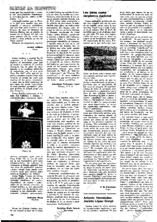 BLANCO Y NEGRO MADRID 11-10-1975 página 14