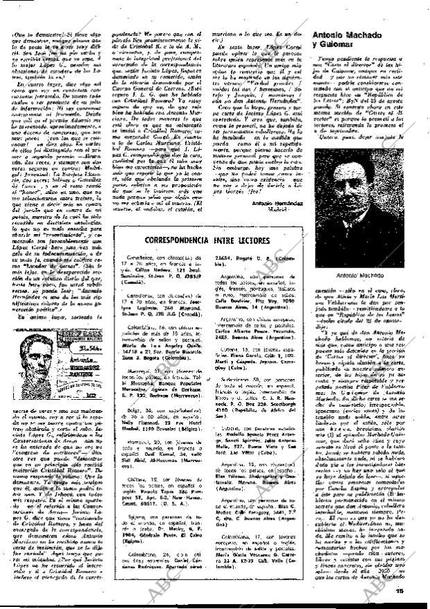 BLANCO Y NEGRO MADRID 11-10-1975 página 15