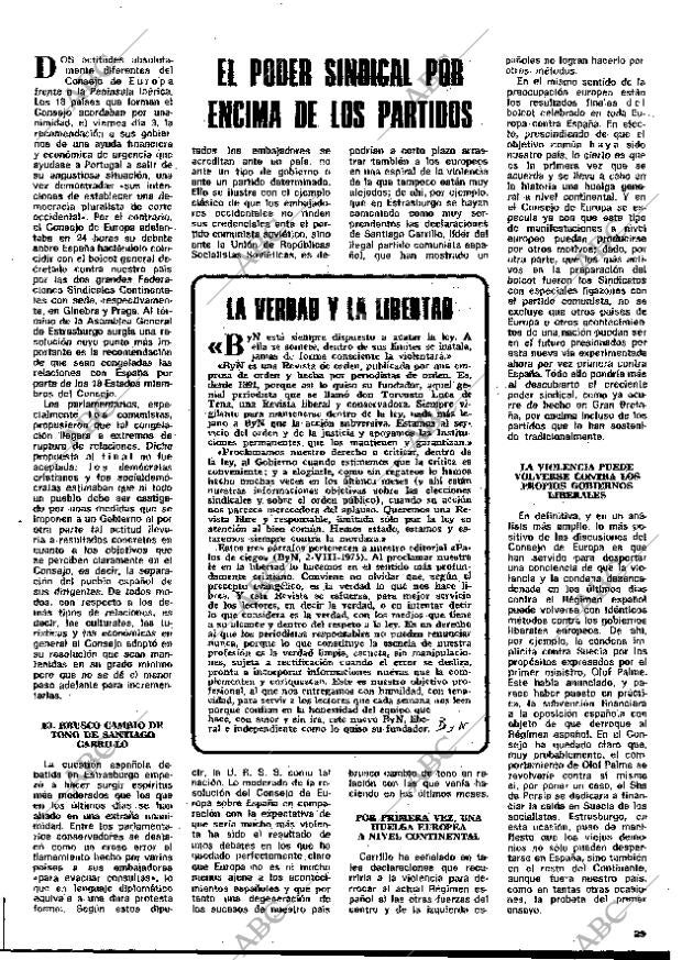 BLANCO Y NEGRO MADRID 11-10-1975 página 29