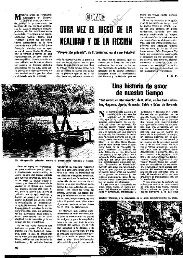 BLANCO Y NEGRO MADRID 11-10-1975 página 62