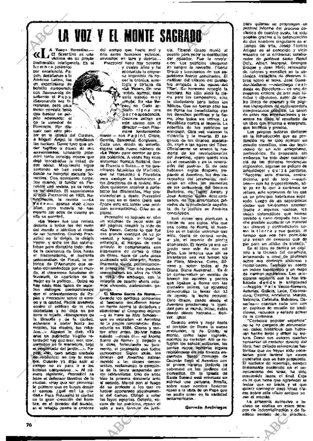 BLANCO Y NEGRO MADRID 11-10-1975 página 70