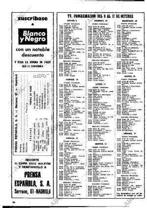 BLANCO Y NEGRO MADRID 11-10-1975 página 72