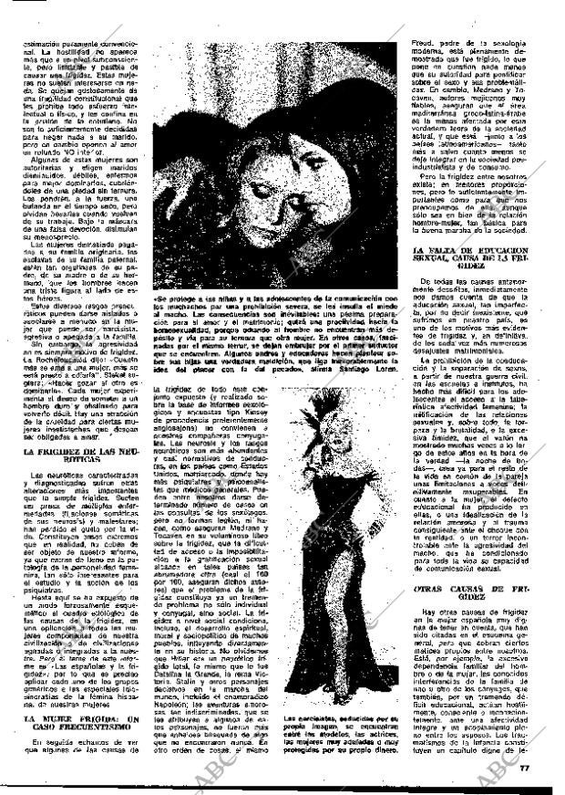 BLANCO Y NEGRO MADRID 11-10-1975 página 77