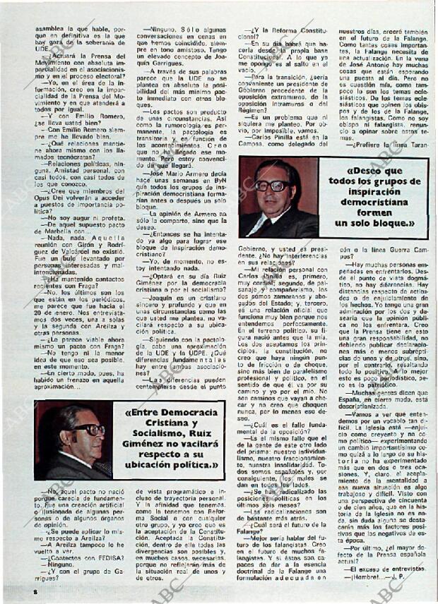 BLANCO Y NEGRO MADRID 11-10-1975 página 8