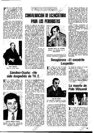 BLANCO Y NEGRO MADRID 11-10-1975 página 85