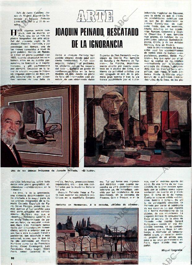 BLANCO Y NEGRO MADRID 11-10-1975 página 92