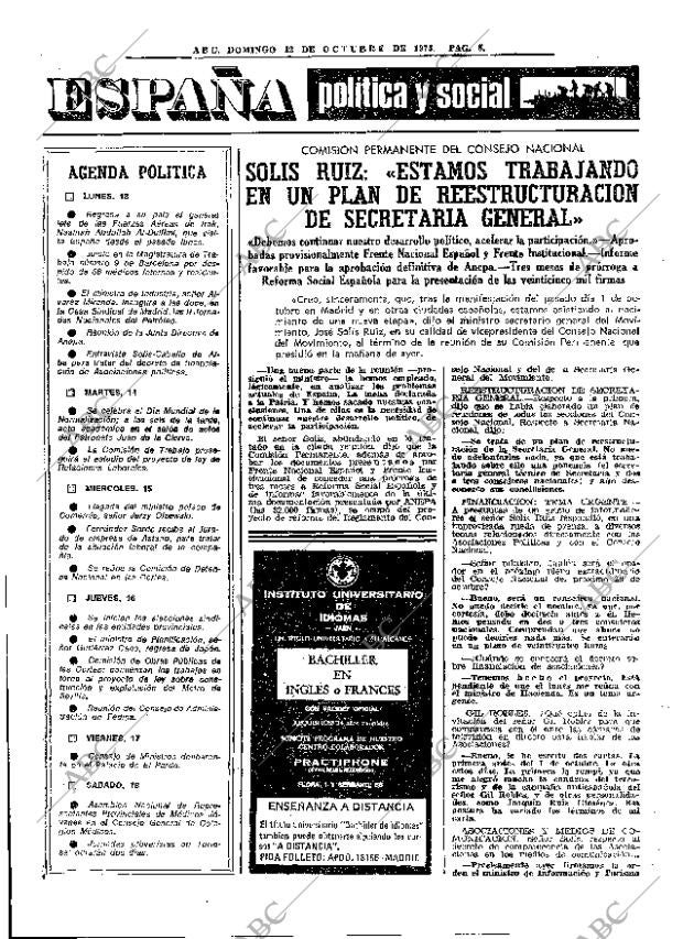 ABC MADRID 12-10-1975 página 19