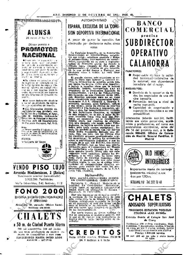 ABC MADRID 12-10-1975 página 76