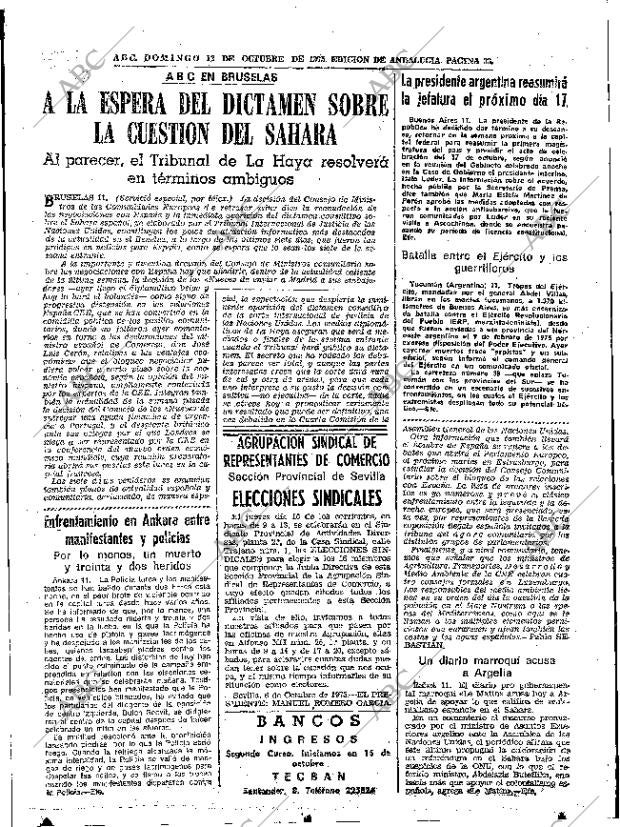 ABC SEVILLA 12-10-1975 página 33