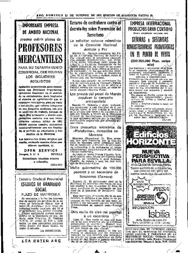 ABC SEVILLA 12-10-1975 página 38