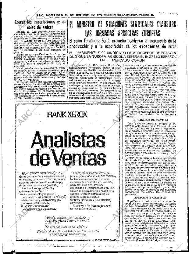 ABC SEVILLA 12-10-1975 página 41