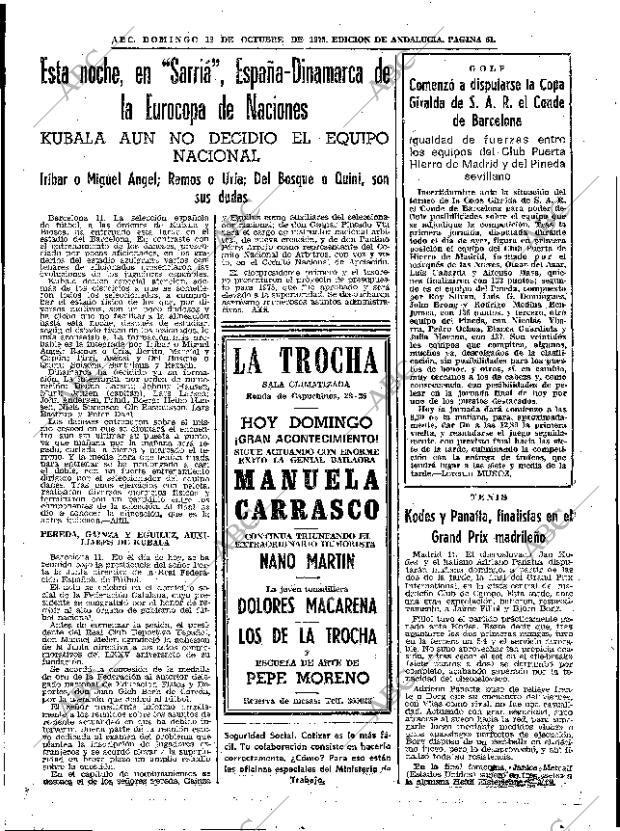 ABC SEVILLA 12-10-1975 página 61