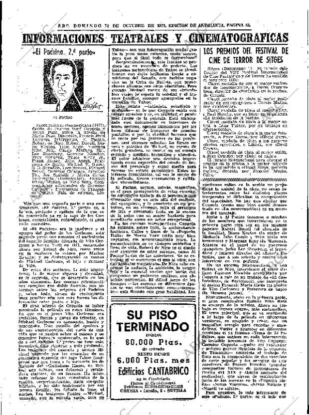 ABC SEVILLA 12-10-1975 página 63