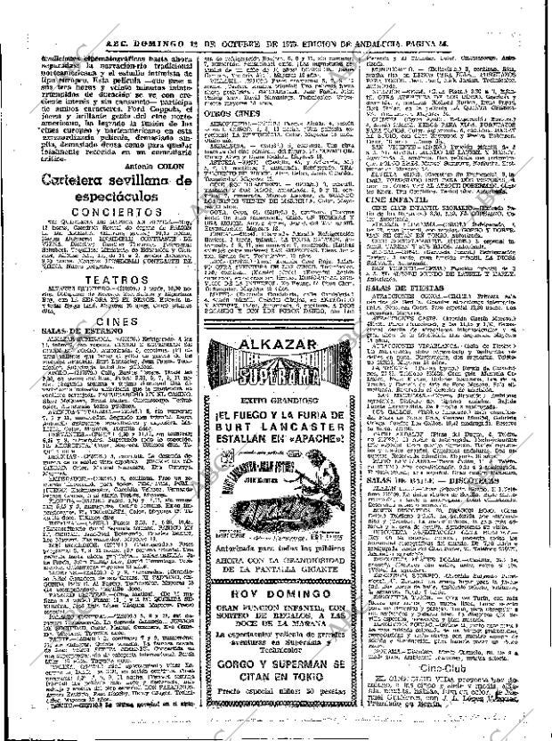 ABC SEVILLA 12-10-1975 página 64