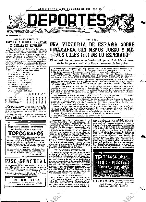 ABC MADRID 14-10-1975 página 77