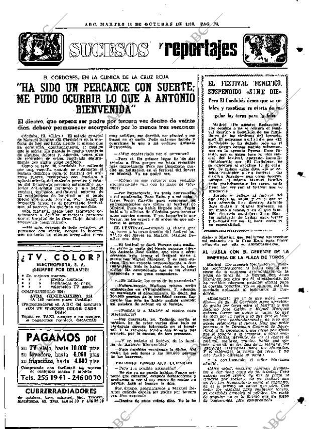 ABC MADRID 14-10-1975 página 89