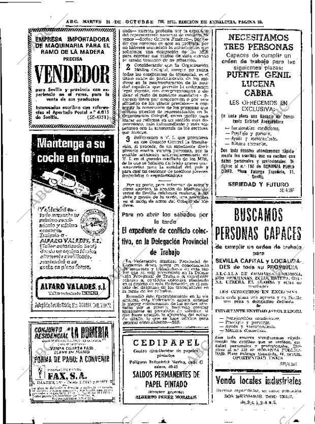 ABC SEVILLA 14-10-1975 página 32