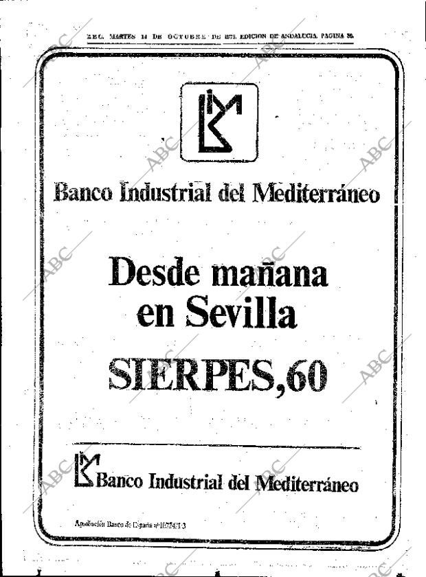 ABC SEVILLA 14-10-1975 página 36