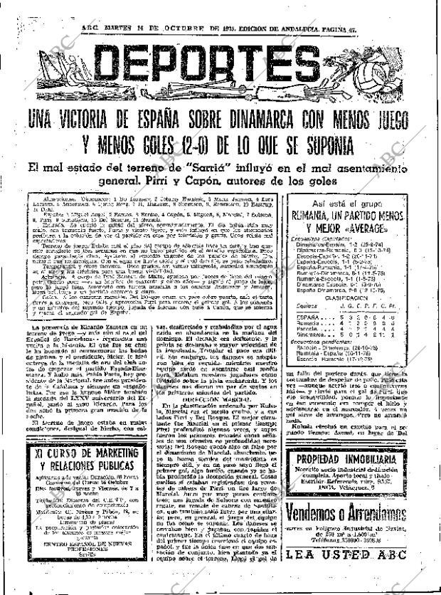 ABC SEVILLA 14-10-1975 página 47