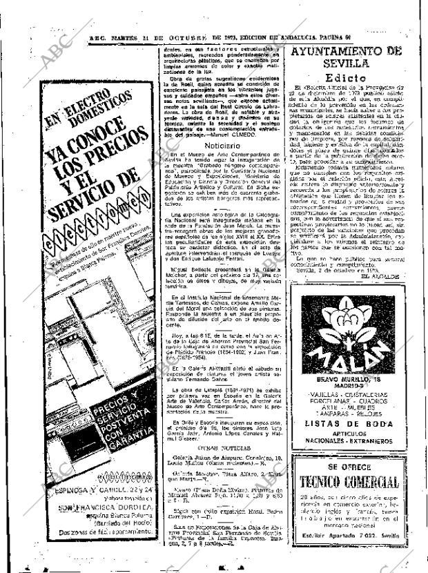 ABC SEVILLA 14-10-1975 página 64