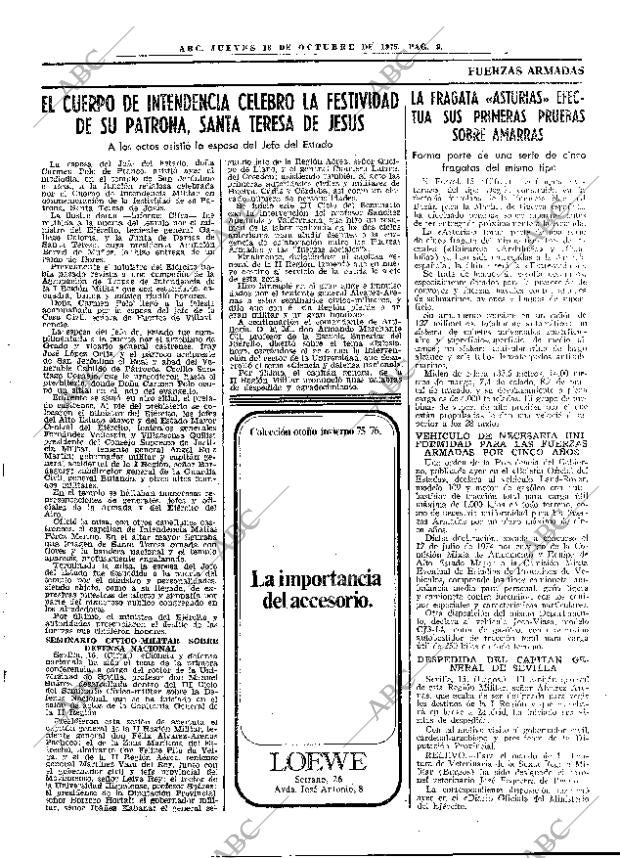 ABC MADRID 16-10-1975 página 23