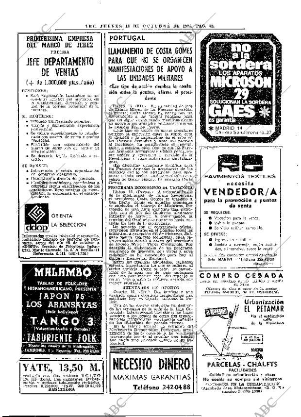 ABC MADRID 16-10-1975 página 36