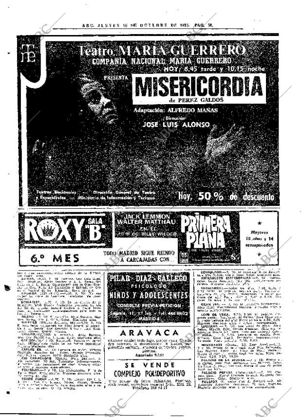 ABC MADRID 16-10-1975 página 72