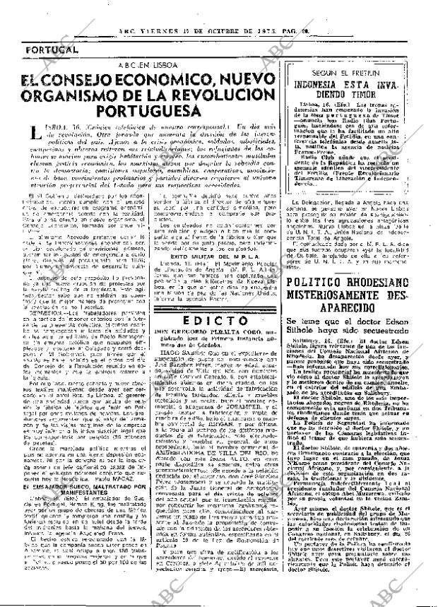 ABC MADRID 17-10-1975 página 40