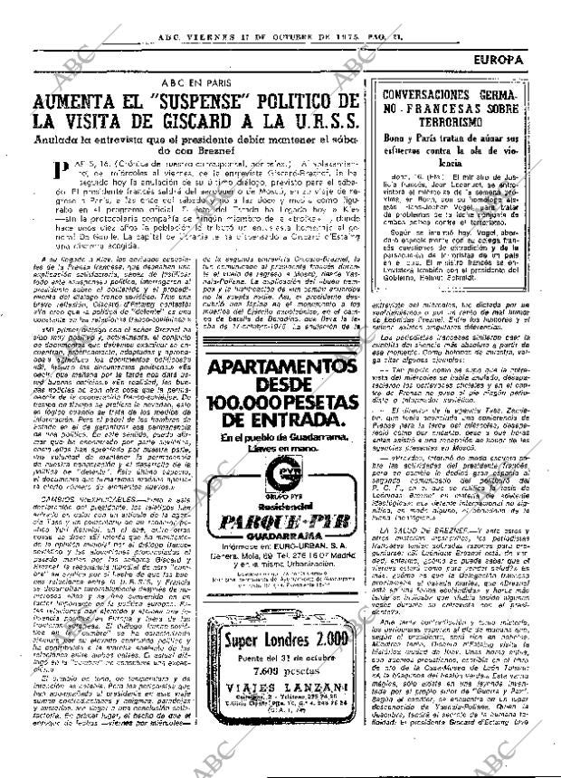 ABC MADRID 17-10-1975 página 41