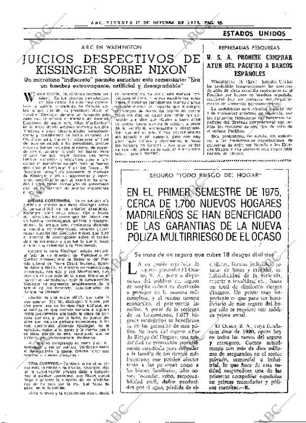 ABC MADRID 17-10-1975 página 45