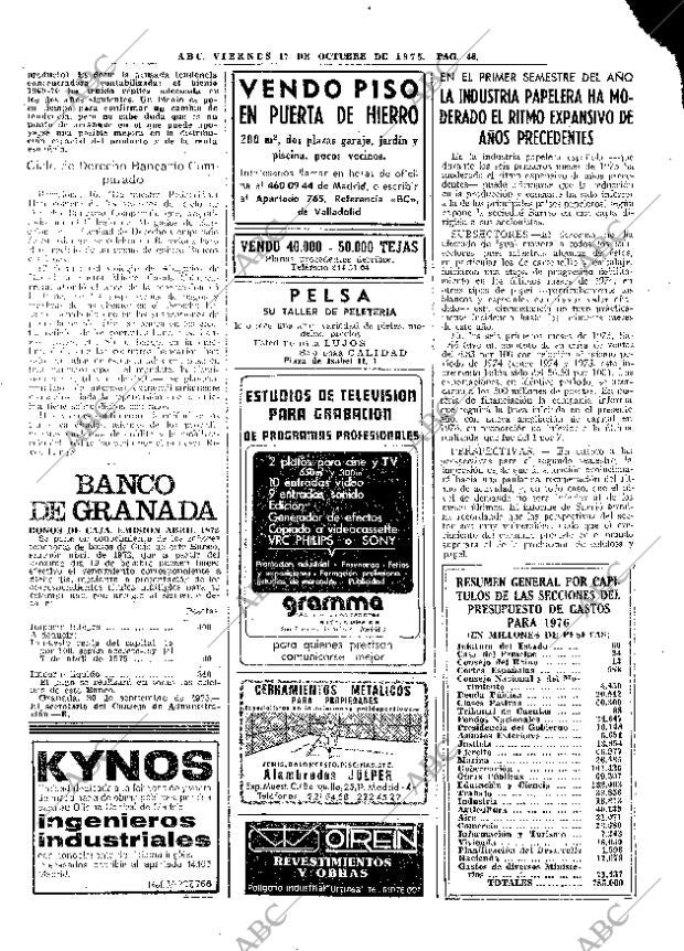 ABC MADRID 17-10-1975 página 66