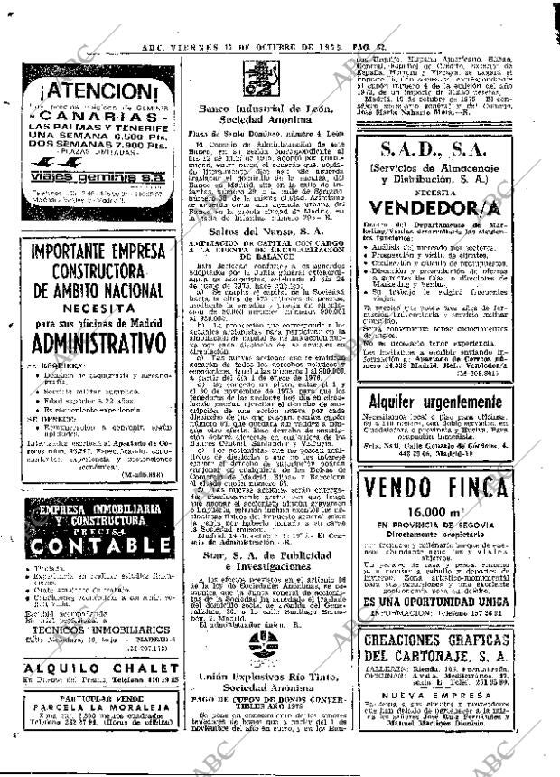 ABC MADRID 17-10-1975 página 72