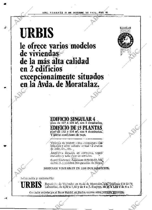 ABC MADRID 17-10-1975 página 88