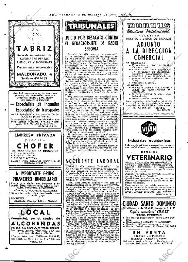 ABC MADRID 17-10-1975 página 94
