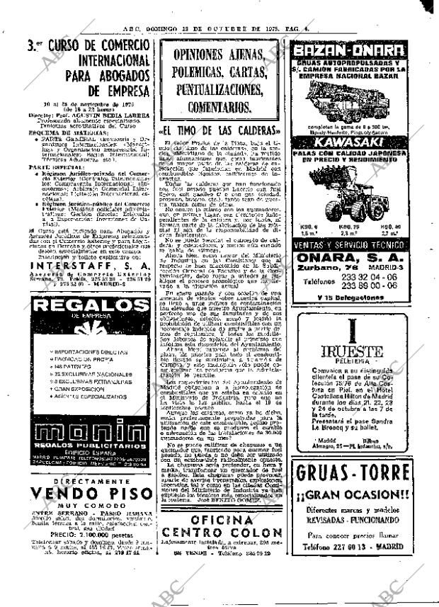 ABC MADRID 19-10-1975 página 20