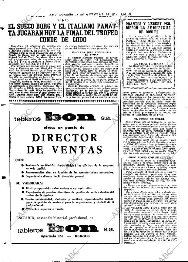 ABC MADRID 19-10-1975 página 84