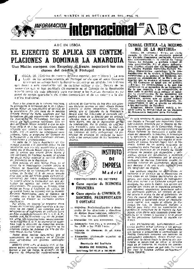 ABC MADRID 21-10-1975 página 37
