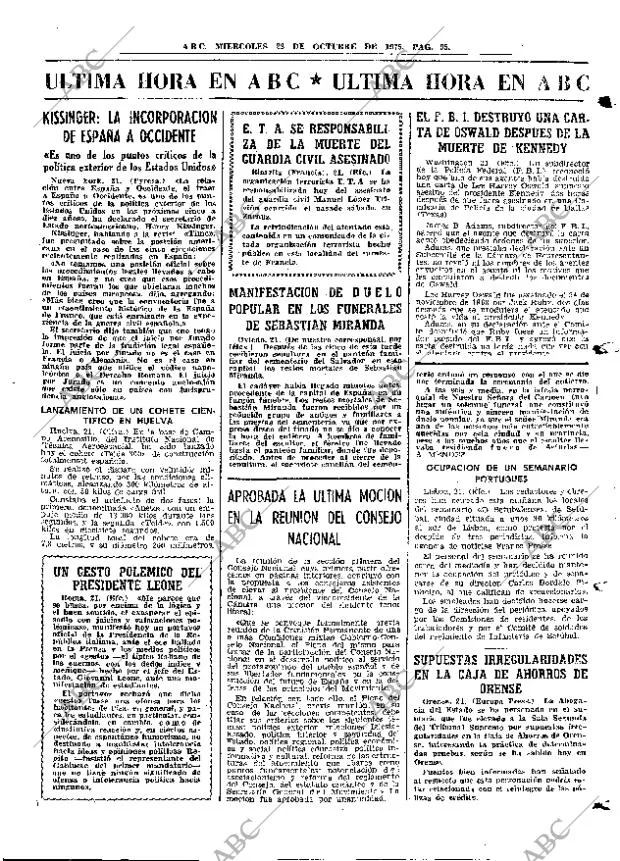 ABC MADRID 22-10-1975 página 111
