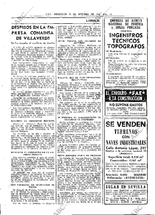 ABC MADRID 22-10-1975 página 35