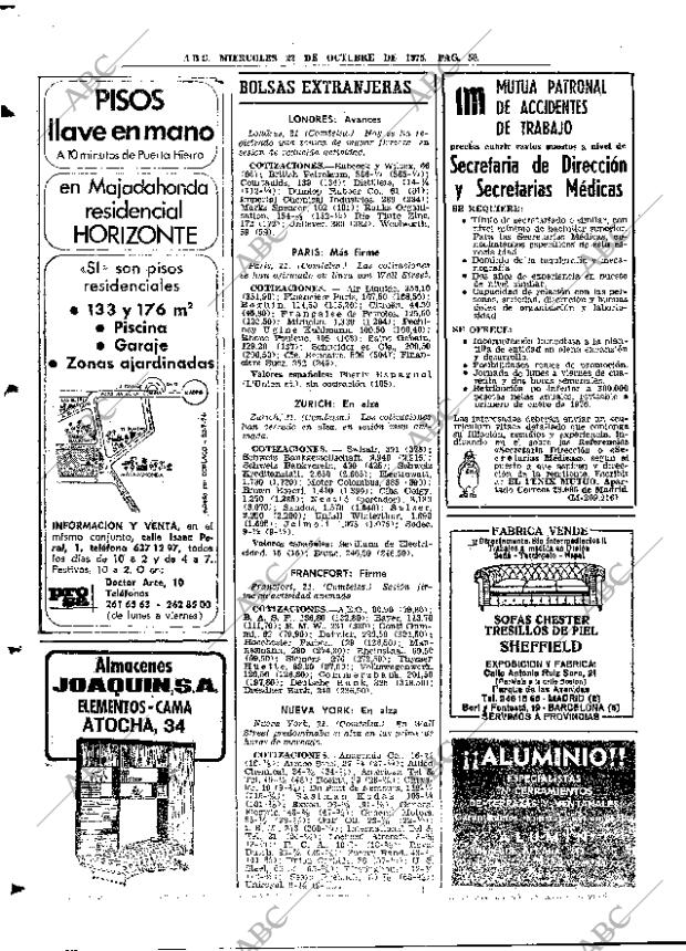 ABC MADRID 22-10-1975 página 66